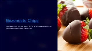 De Gezondste Chips: Knapperig Genieten zonder Schuldgevoel