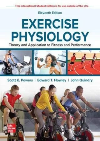 [PDF] DOWNLOAD ISE Exercise Physiology: Theory and Application to Fitness and Pe