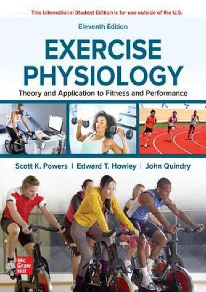 ise exercise physiology theory and application