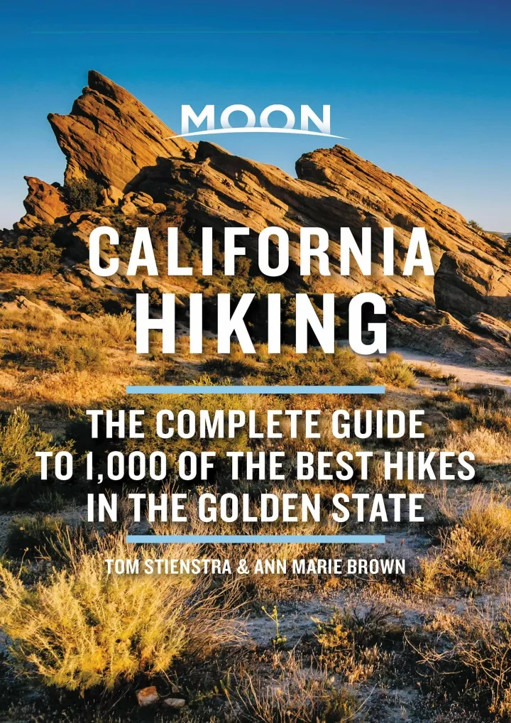 moon california hiking the complete guide