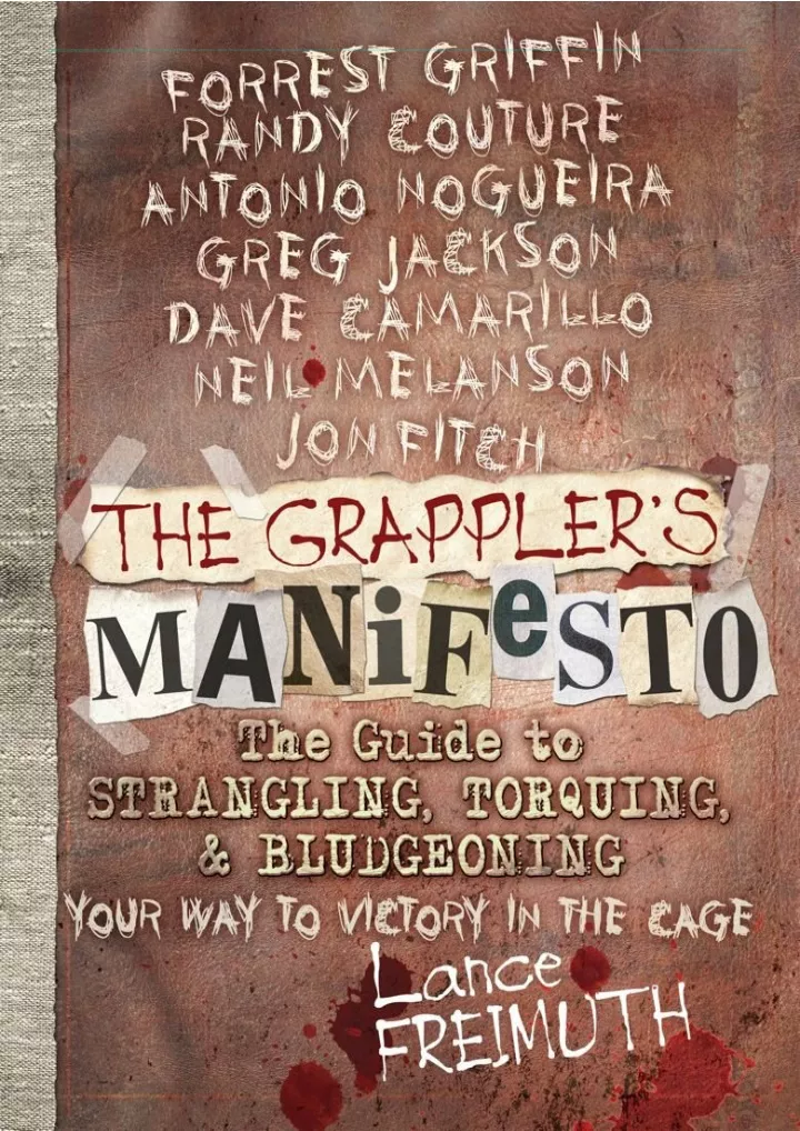 the grappler s manifesto the guide to strangling