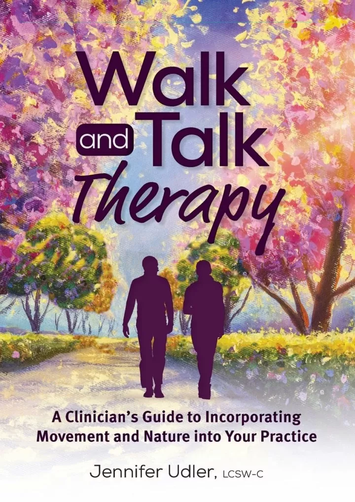 walk and talk therapy a clinician s guide