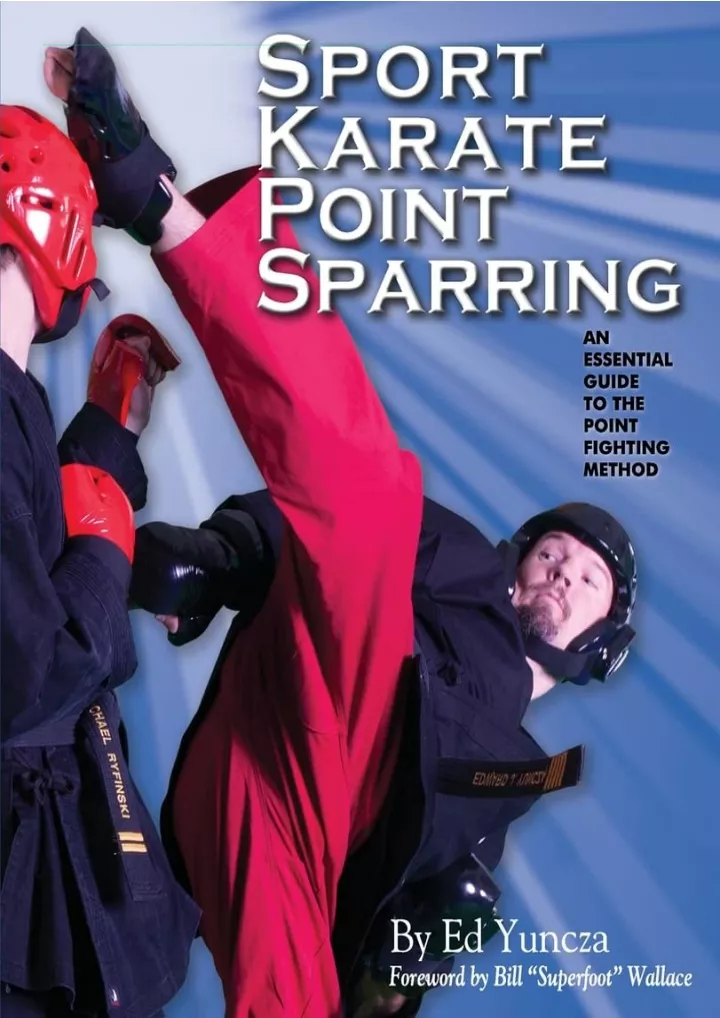 sport karate point sparring an essential guide