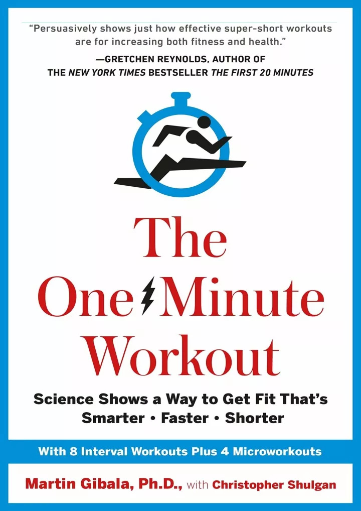 the one minute workout science shows