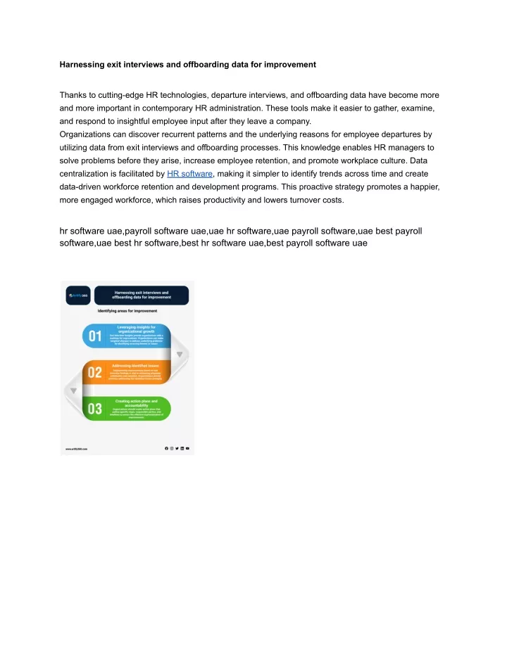 harnessing exit interviews and offboarding data