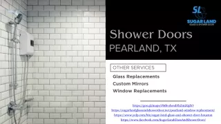 Shower Doors Pearland, TX