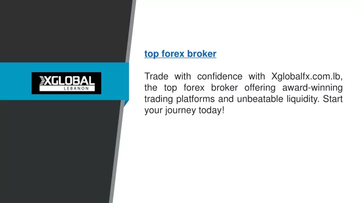 top forex broker trade with confidence with