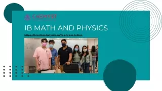 Best Ib Physics Tuition Singapore | Ibmathandphysics.sg