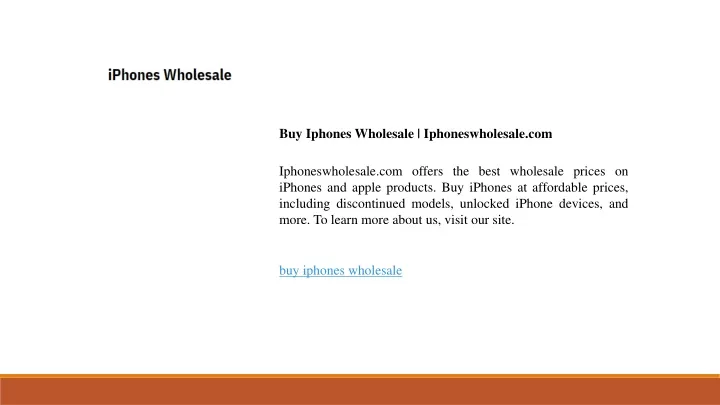 buy iphones wholesale iphoneswholesale com