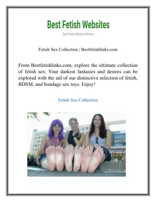 Fetish Sex Collection  Bestfetishlinks