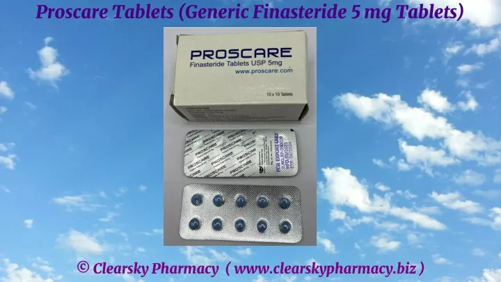 proscare tablets generic finasteride 5 mg tablets