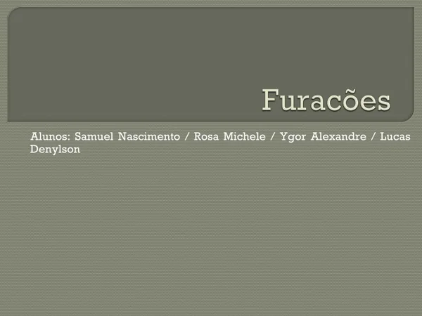 furac es