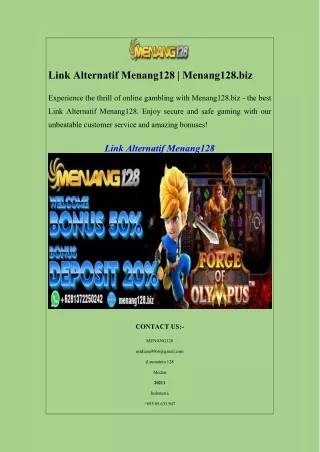 link alternatif menang128 menang128 biz