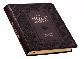 DOWNLOAD KJV Holy Bible, Giant Print Standard Size Faux Leather Red Letter Editi
