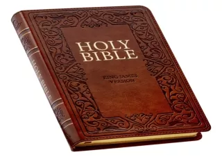 PDF KJV Holy Bible, Standard Size Faux Leather Red Letter Edition Thumb Index &