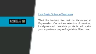 Live Resin Online In Vancouver Buyweed.cc