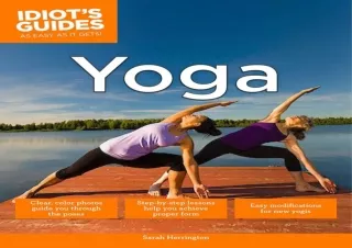 READ PDF Idiot's Guides: Yoga