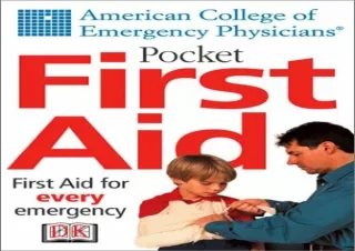 DOWNLOAD ACEP: Pocket First Aid (ACP Home Medical Guides)