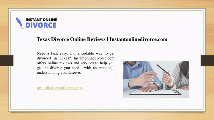 texas divorce online reviews instantonlinedivorce