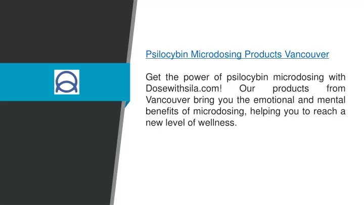 psilocybin microdosing products vancouver
