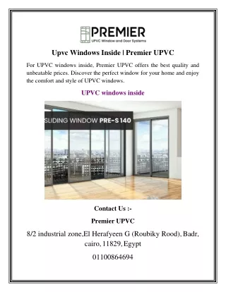 Upvc Windows Inside   Premier UPVC