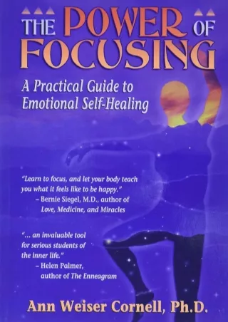 PDF/READ The Power of Focusing: A Practical Guide to Emotional Self-Healing