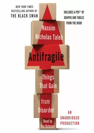 PDF_ Antifragile: Things That Gain from Disorder