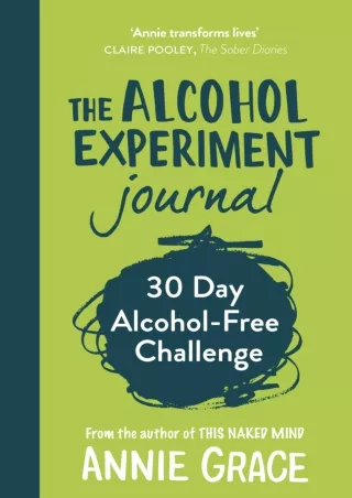 get [PDF] Download The Alcohol Experiment Journal