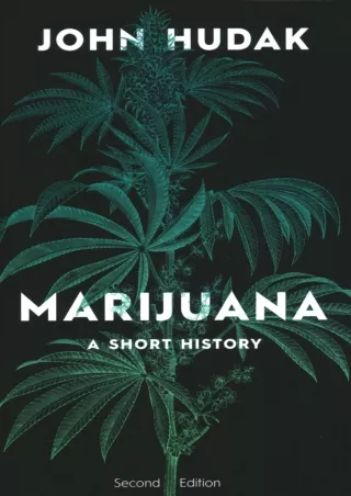 PDF/READ Marijuana: A Short History (The Short Histories)