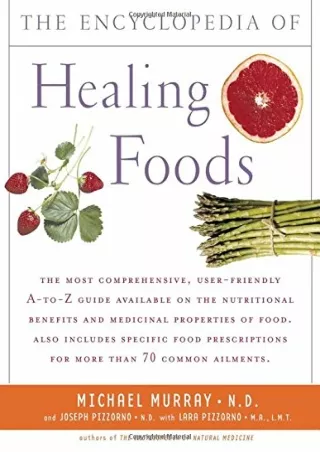 [READ DOWNLOAD] Encyclopedia of Healing Foods