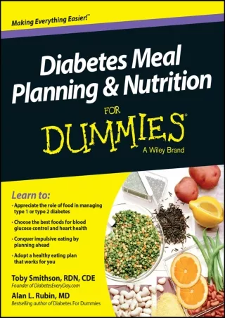 [PDF] DOWNLOAD Diabetes Meal Planning and Nutrition For Dummies