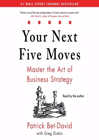 DOWNLOAD/PDF Your Next Five Moves: Master the Art of Business Strategy