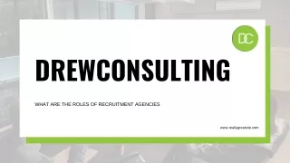 What are The Roles of Recruitment Agencies?