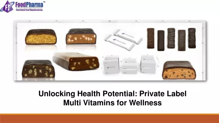 unlocking health potential private label multi