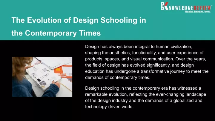 the evolution of design schooling in