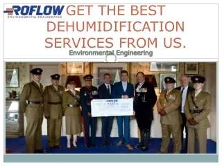 Get the best dehumidification services from us