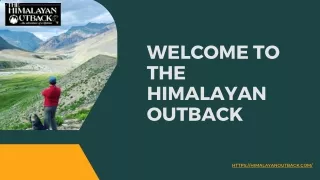 welcome to the himalayan outback