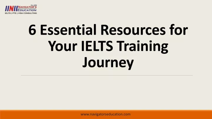 6 essential resources for your ielts training journey