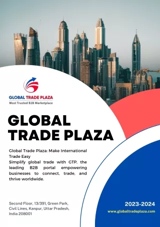 Best Global Trade Plaza B2B Companies in India & B2B Marketplace