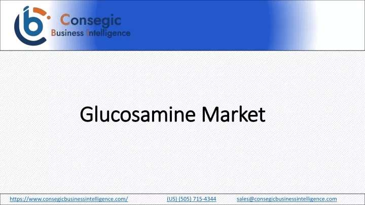 glucosamine market