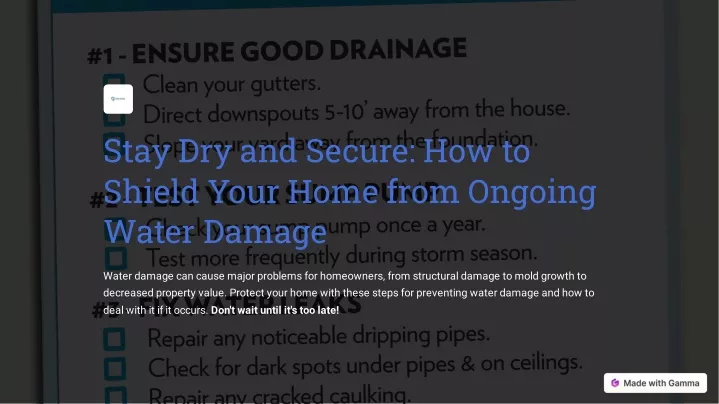 stay dry and secure how to shield your home from