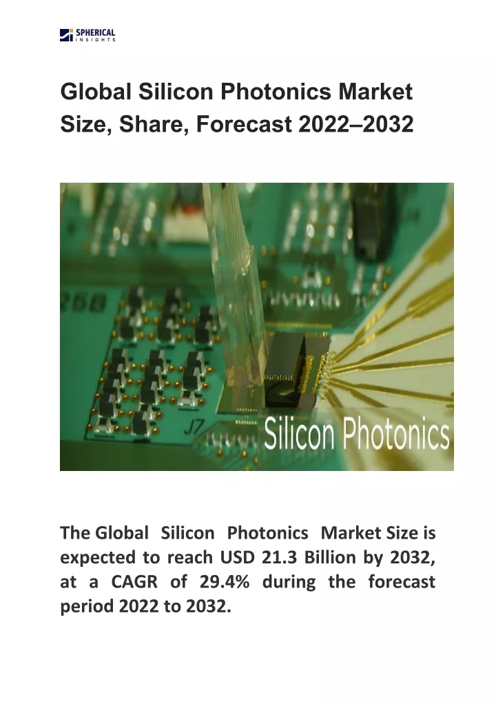 global silicon photonics market size share