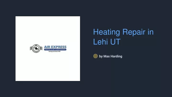 heating repair in lehi ut