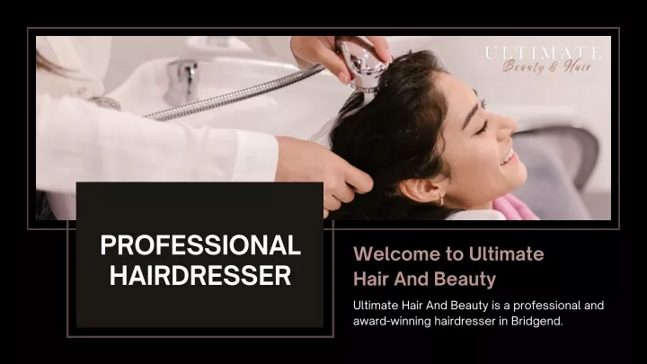 professional hairdresser
