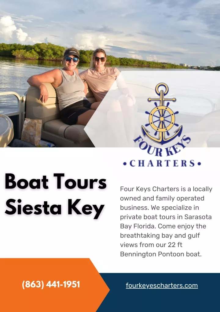 four keys charters is a locally owned and family