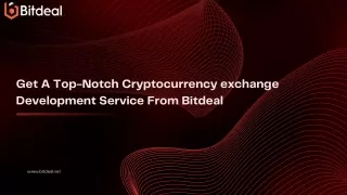 A-Z Cryptocurrency Exchange Development Services | Bitdeal
