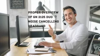 Proper Overview of GN 2125 Duo Noise Cancelling Headband