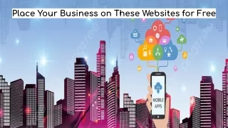 Place Your Business on These Websites for Free