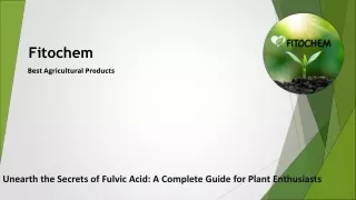 Unearth the Secrets of Fulvic Acid: A Complete Guide for Plant Enthusiasts