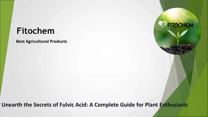 unearth the secrets of fulvic acid a complete guide for plant enthusiasts